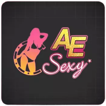 โลโก้ค่าย AE Sexy คาสิโนสด XGB555 2025
